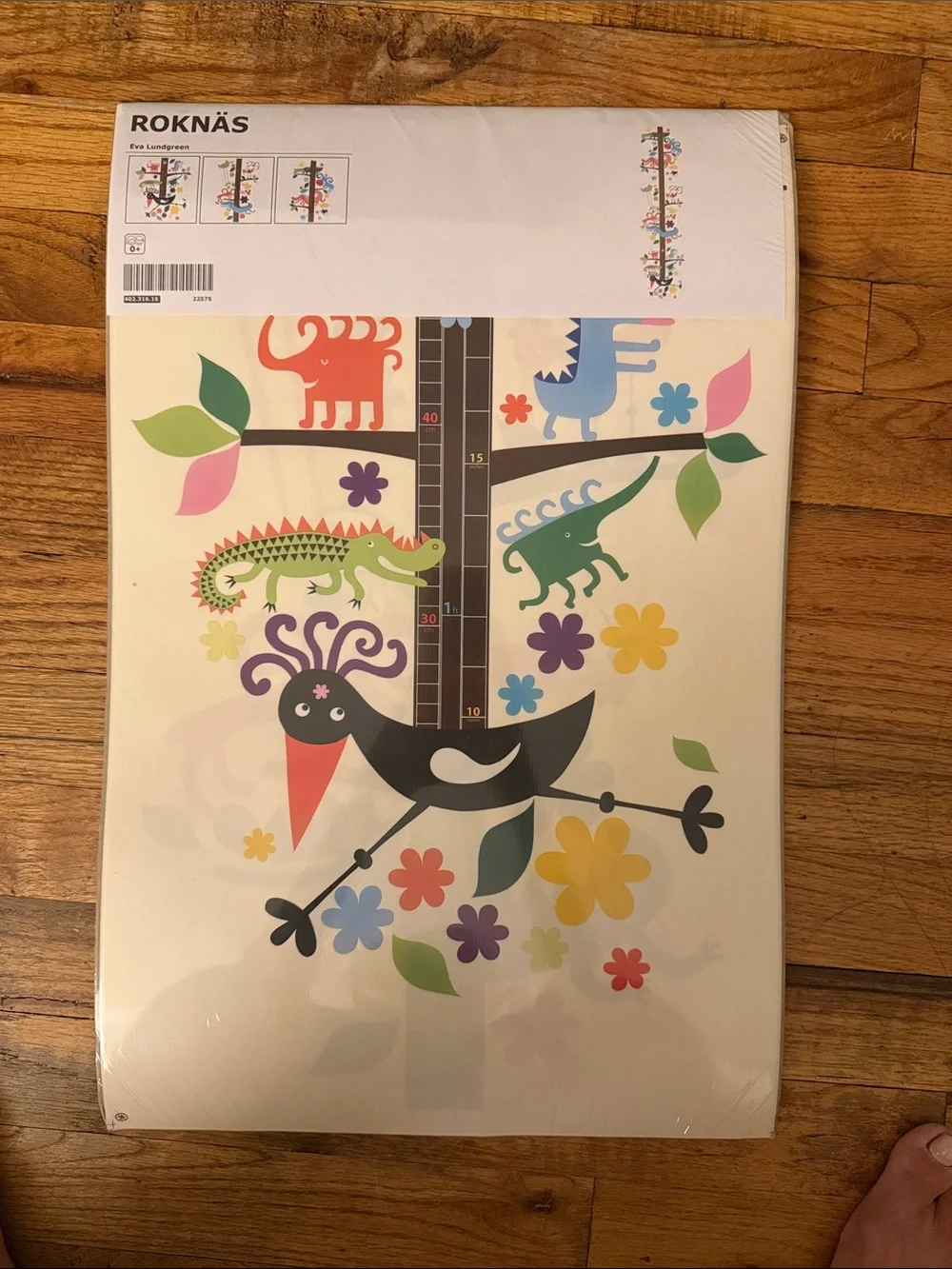 IKEA wall growth chart